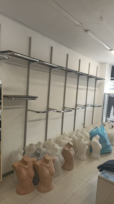 Оборудване за магазин, рафтодържачи,манекени ,щендери