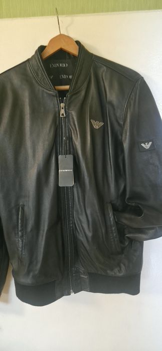 ARMANI-Мъжко Кожено Яке.