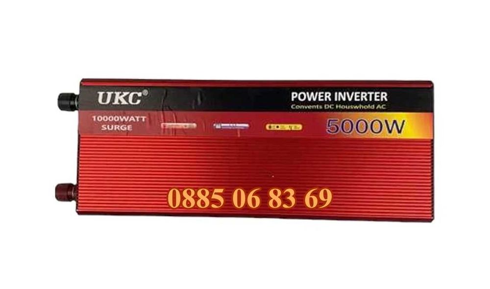 Инвертори 500W, 1000W, 2000W, 4000W  12V/24V 220V, преобразовател