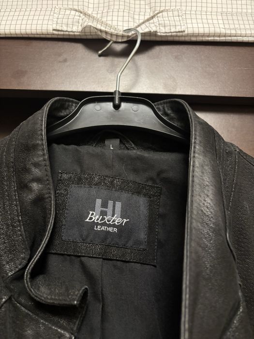 Geaca de piele barbati mar. L