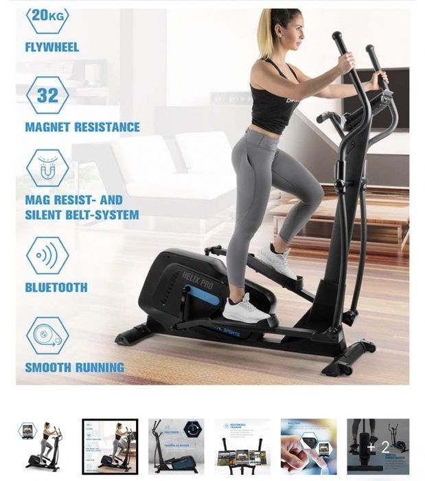 Vând Bicicletă Eliptică Capital Sports Helix Pro - Volantă 20kg, Bluetooth