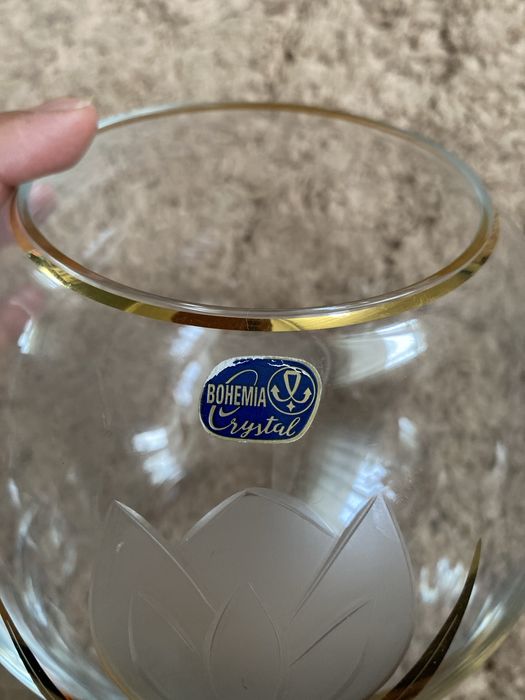 Ваза Bohemia crystal