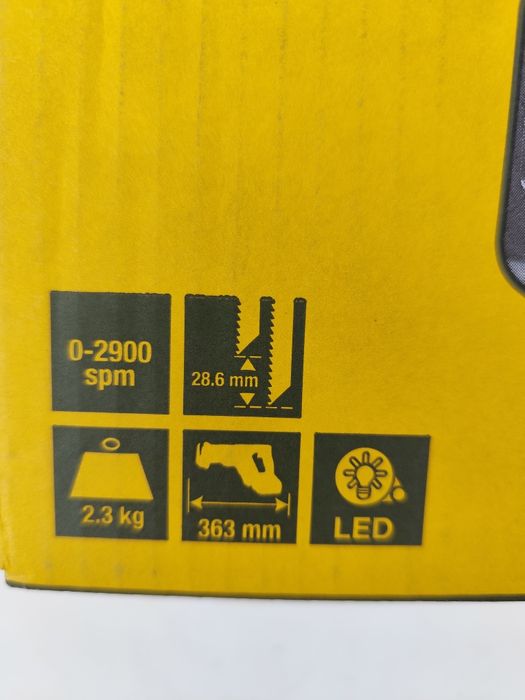 Нов безчетков акумулаторен саблен трион Девалт DeWALT DCS367