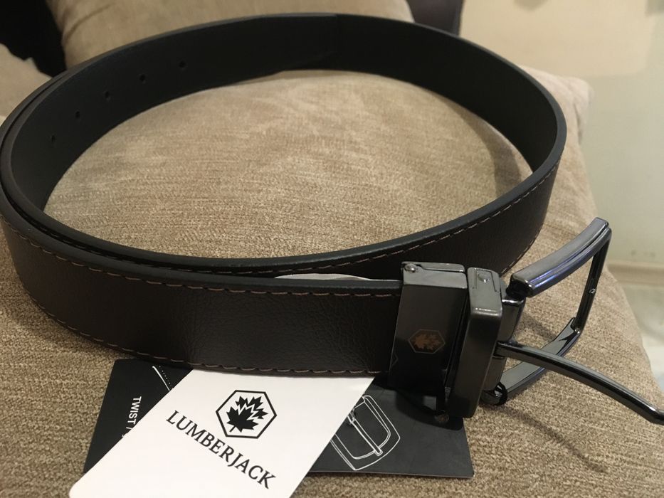 Мъжки кожен колан 2 в 1