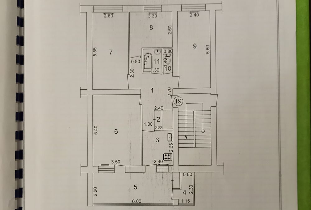Продается квартира на Ц1 4х комнатная