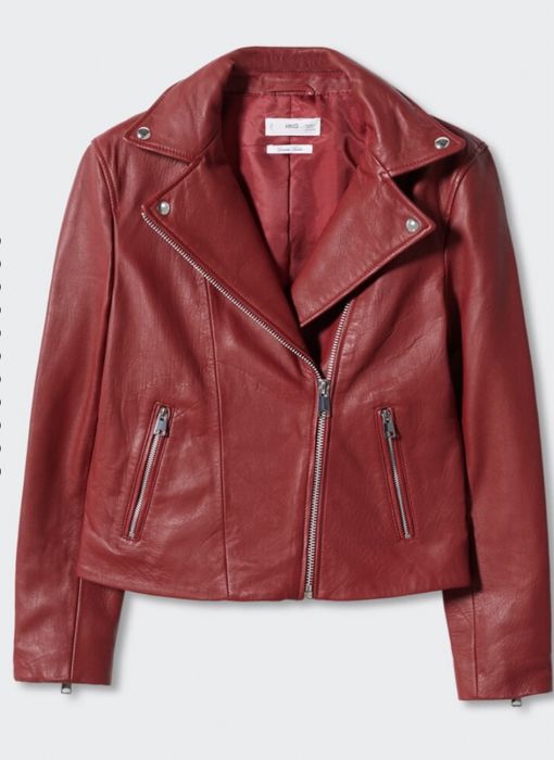 Косуха кожаная  Mango