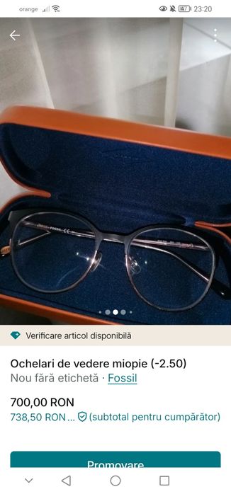 Ochelari de vedere miopie  (-2.5)