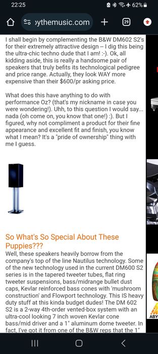 Boxe B&W ( Bowers&Wilkins), PREMIATE, tweetere de top - Nautilus