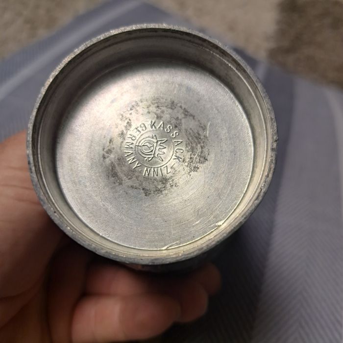 Pahar Kasack staniu mare