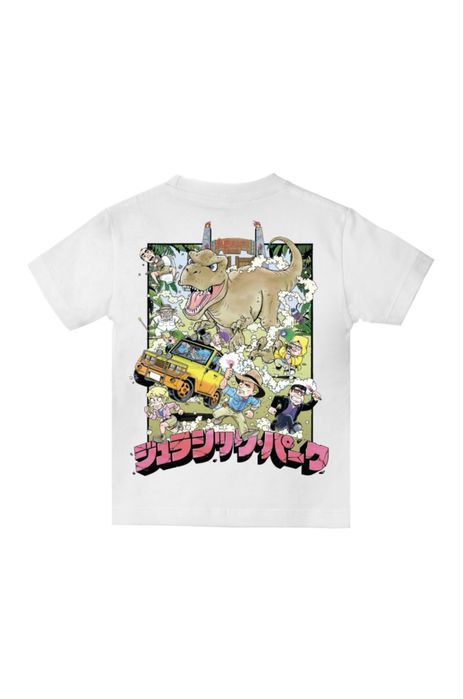 Бежова тениска CROPP Jurassic Park L размер - НОВА