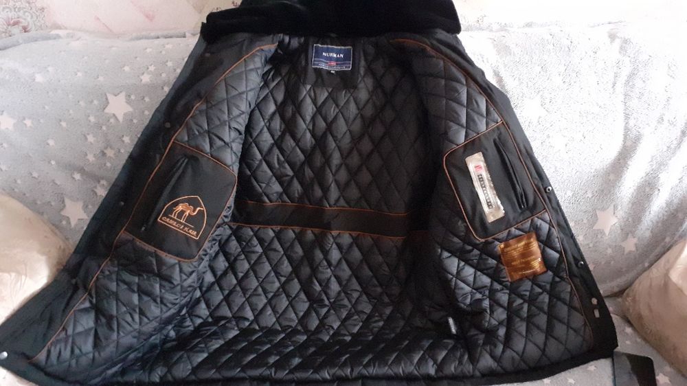 Куртка платёжка с верблюжьем утеплителем