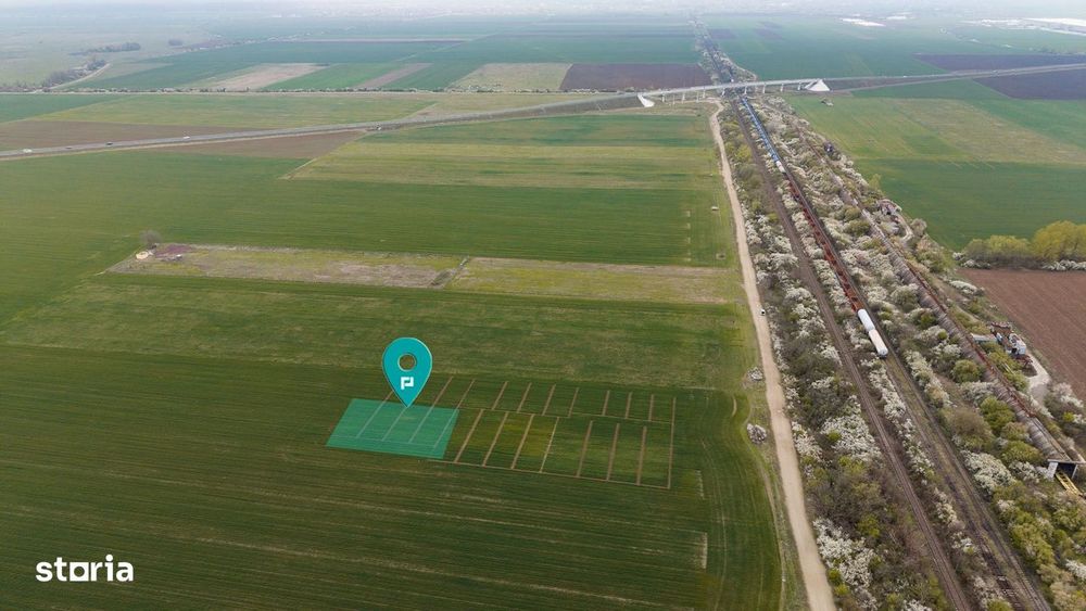 Teren dezvoltare bloc P+2E+M Giroc PUZ aprobat