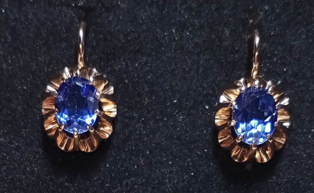 Серьги советского периода