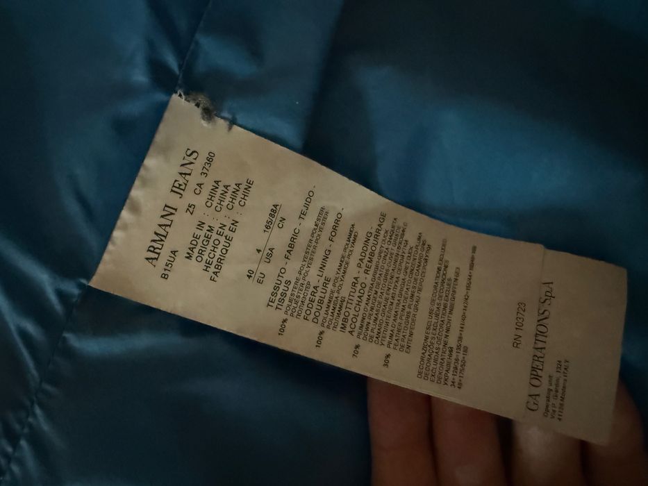 Куртка Armani Jeans оригинал