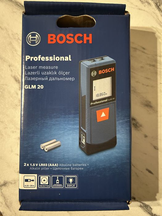 Дальномер лазерный BOSCH GLM 20