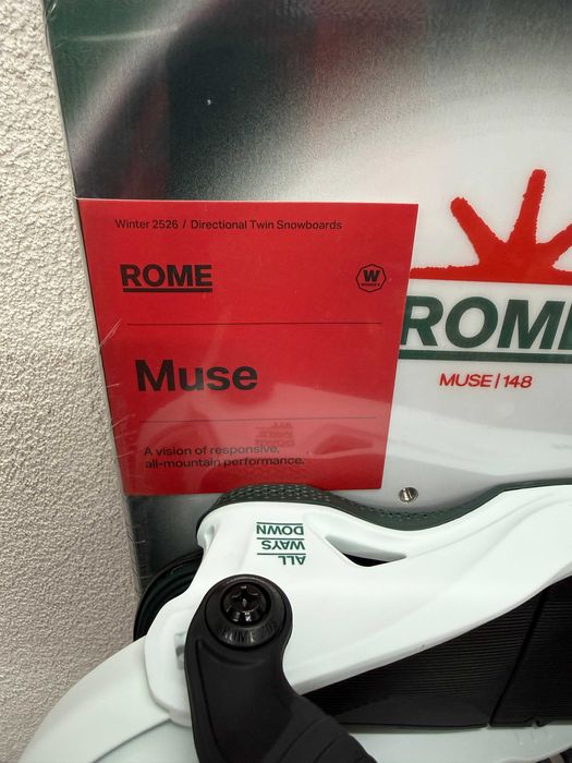placa noua snowboard rome muse L148cm