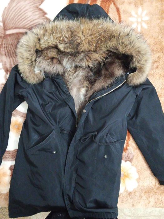 Продам парку натуральный мех