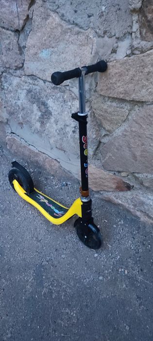 Самокат детский на мягких колесах,не гремит при езде