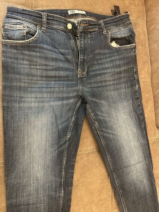 Blugi barbati zara 46 + cadou cardigan zara XL