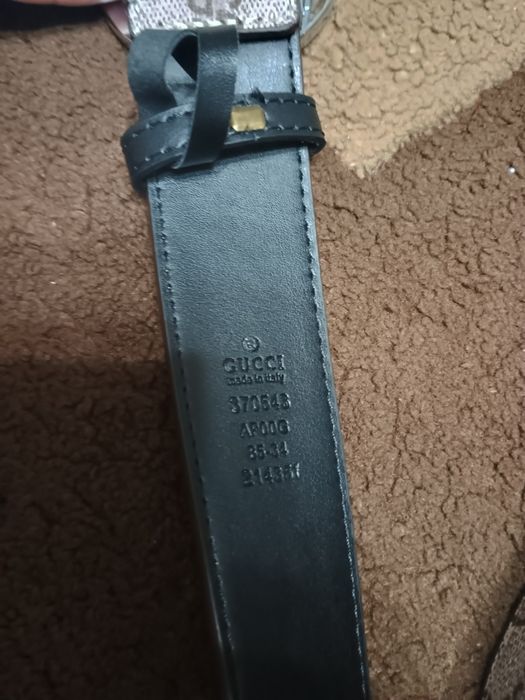 Curea Gucci GG Supreme – Model clasic cu cutie și factură
