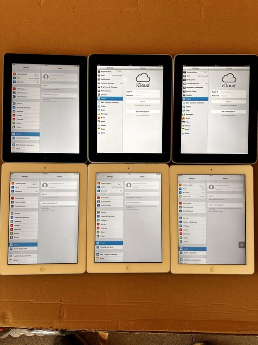 Ipad / 2 sim Лот таблети с зарядни