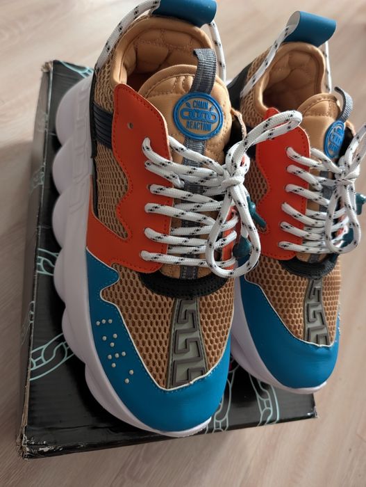 Versace Chain Tessuti+Crosta+Vitello