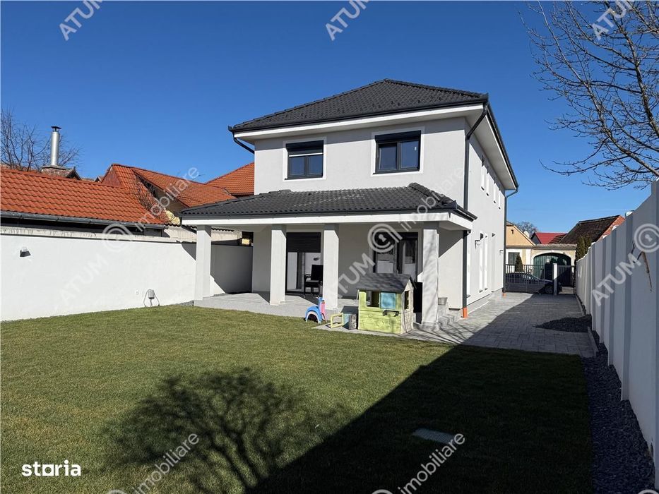 Casa individuala la cheie cu 4 camere 145 mp utili 644 mp teren