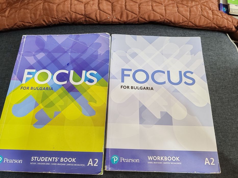 Focus for bulgarian A2, w. Book, grammar book