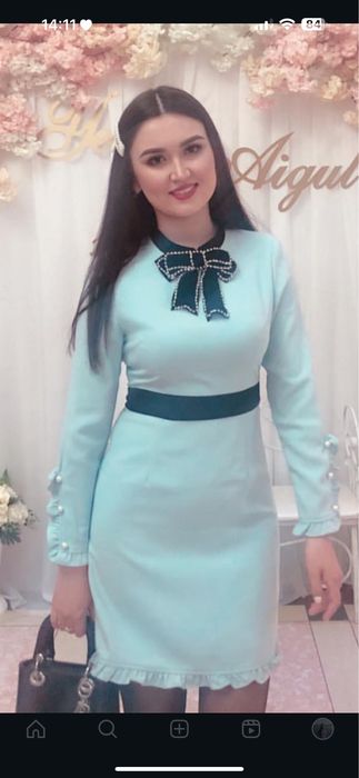 Красивое платье gucci