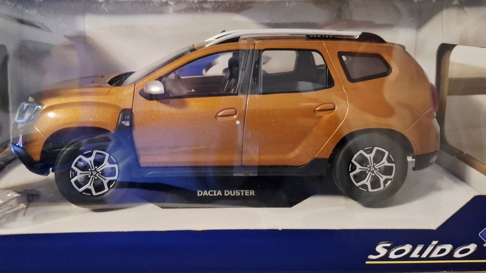 Macheta auto Dacia Duster, Solido, 1:18 NOUA