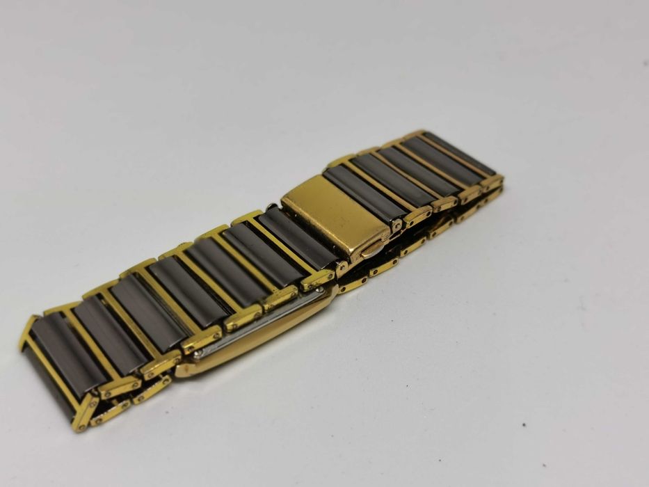 RADO DIASTAR Date Ceramic Gold Watersealed SAPPHIRE CRYSTAL 160.0395.3