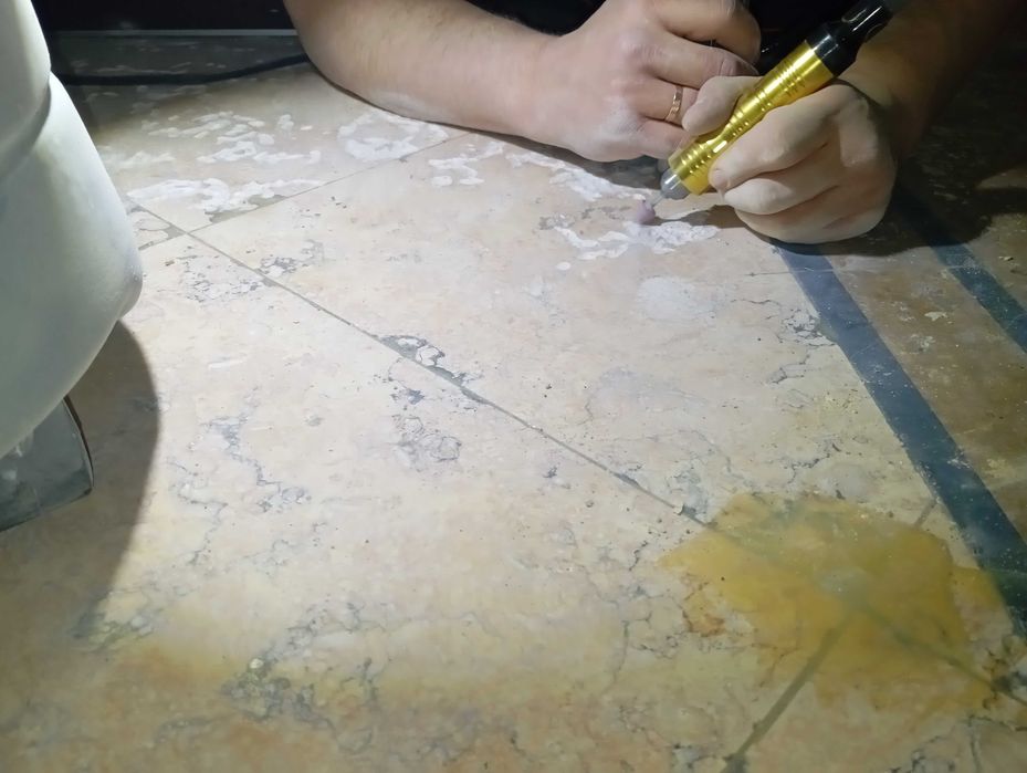 Реставрация, полировка мрамора