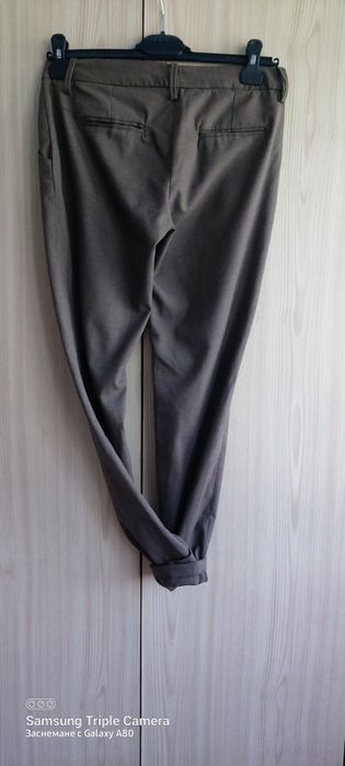 Дамски елегантен, кафяв панталон MET FIT