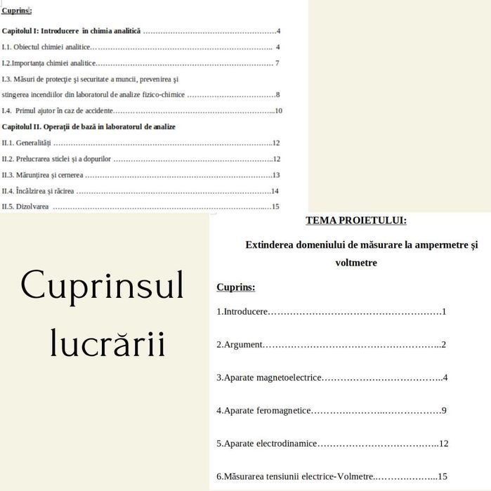 Atestat pentru liceu - orice tema - predare aceeasi zi