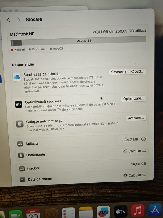 Mac Book Air I5 2019 16 gb 256 Gb