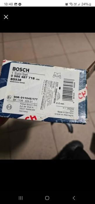Set Saboți Bosch pt Mercedes Vito / Viano