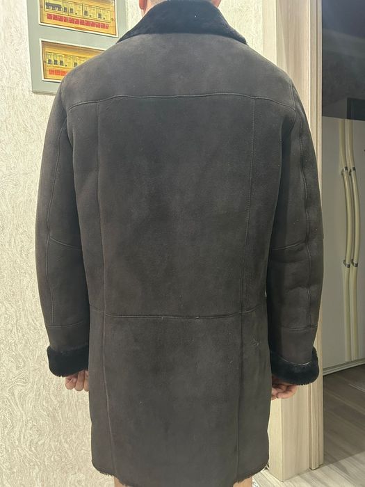 Продам б/у мужскую дублёнку