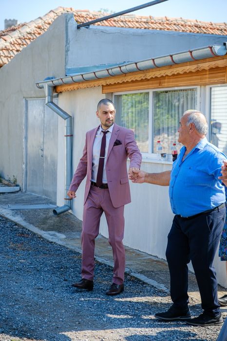 Костюм Teodor + папионка+кърпичка за сако