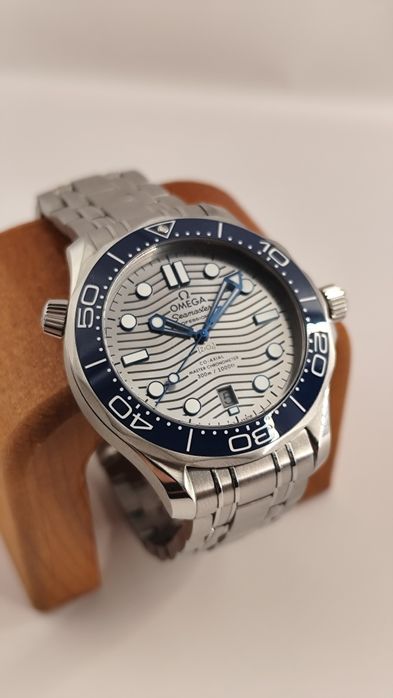 OMEGA Seamaster Diver 300M – Grey Wave Dial – 2023 – Пълен Комплект +