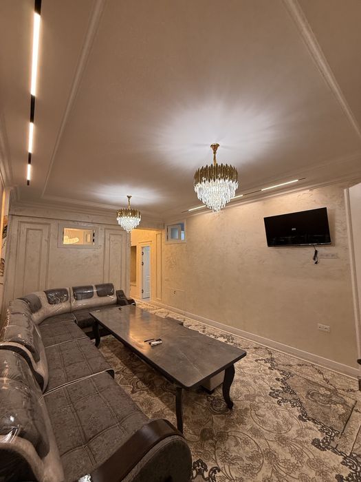 Квартира арендага берилади, хамма шароити бор. Газ светдан муаммо болм