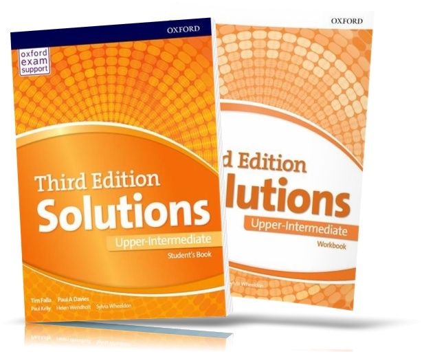 Third edition solutions book. Солюшенс Upper Intermediate. Solutions. Upper-Intermediate - student's book (+Workbook) (third Edition). Solutions (third Edition): Intermediate. Student's book + Workbook. Solutions Upper Intermediate 3rd.