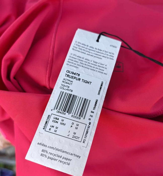 Adidas Stella McCartney оригинален дамски клин нов М размер