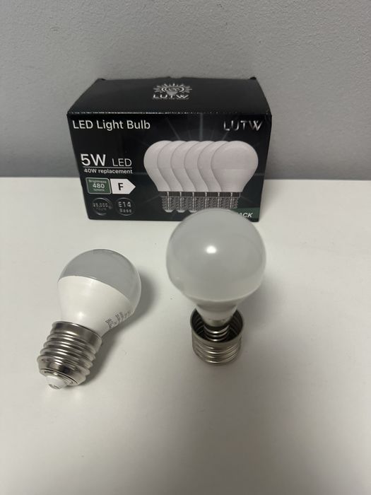 Becuri led E14 si E27 / 220V / 40w / Set 6 bucati - Promotie ‼️