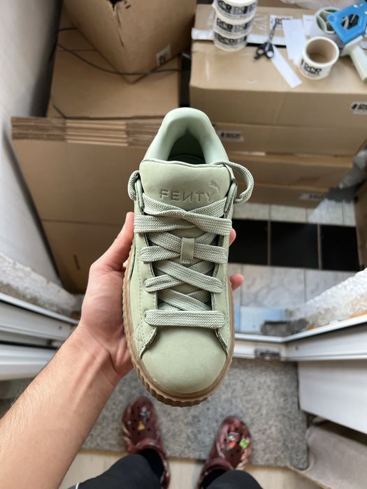 Puma x Fenty Creeper Phatty "Green Fog" 396813-02
