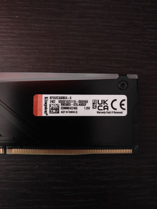 Vand memorie RAM Kingston Fury Beast 8gb