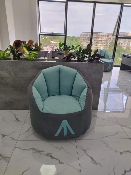 Бескаркасное кресло Флаундер бинбэг бинбег binbeg bean bag binbag