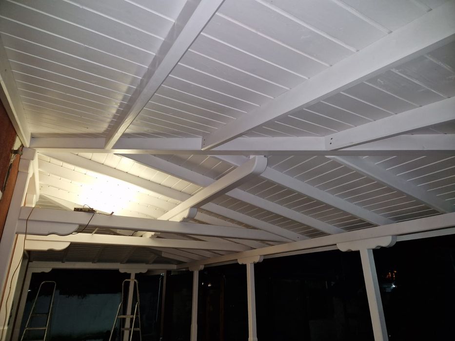 Навес,Беседки,Дървени конструкция