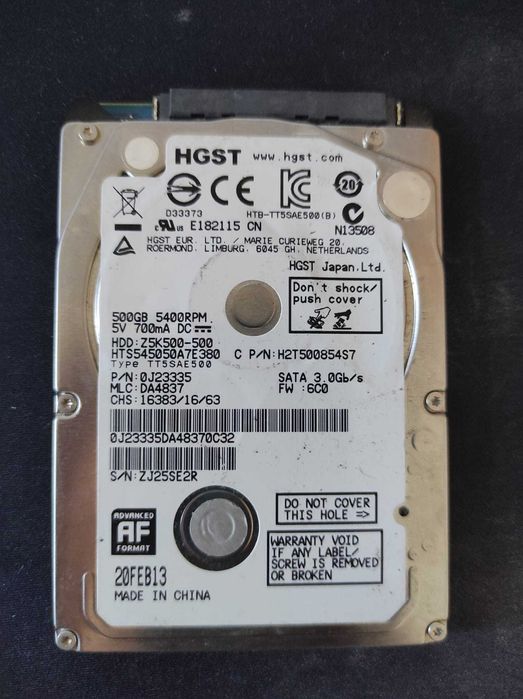 Hard Disk-uri (HDD) Laptop/PS3/PS4