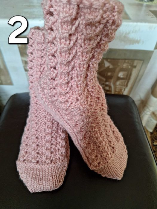 Плетени дамски чорапи