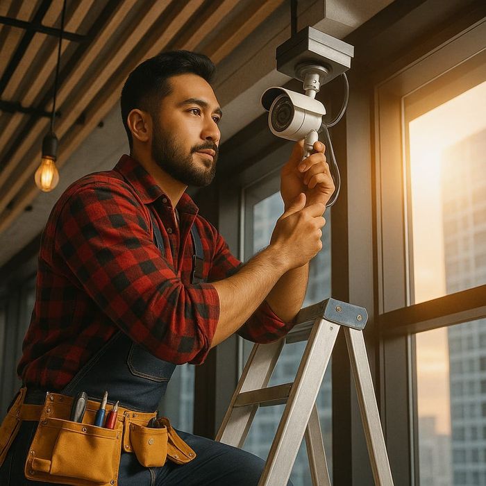 Установка камеры